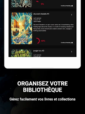 ComiQuest - Lecteur de BD screenshot