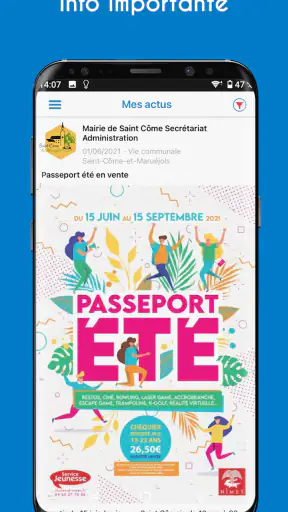 Comm'une actu screenshot