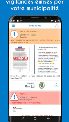 Comm'une actu screenshot