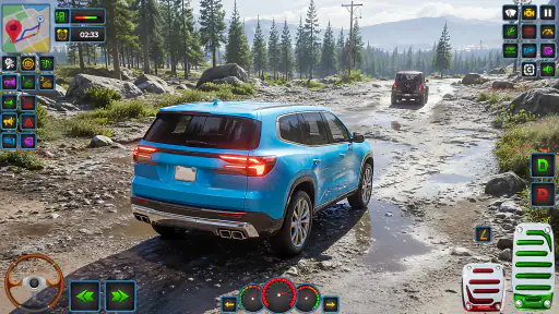 Conduite de SUV Jeep screenshot