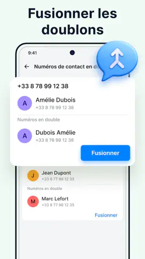 Contacts - Appel Téléphonique screenshot