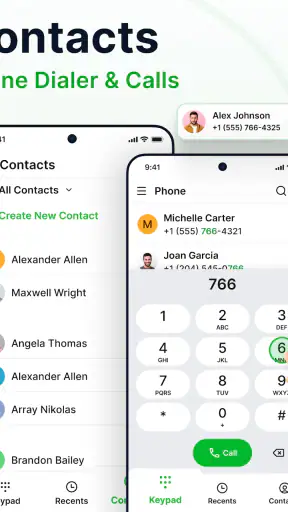 Contacts - Phone Calls screenshot
