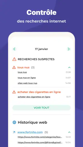 Contrôle parental Kidslox screenshot