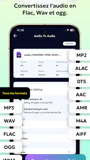 Convertisseur MP3-Audio Editor screenshot