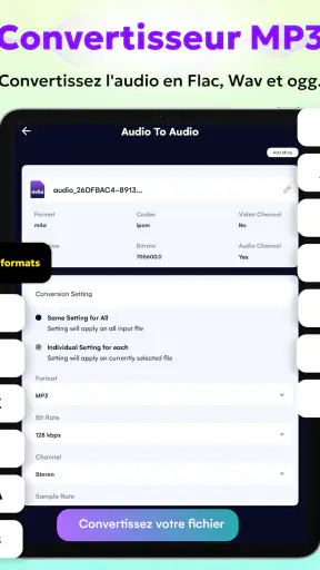Convertisseur MP3-Audio Editor screenshot