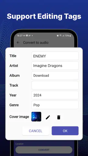 Convertisseur vidéo en MP3 screenshot