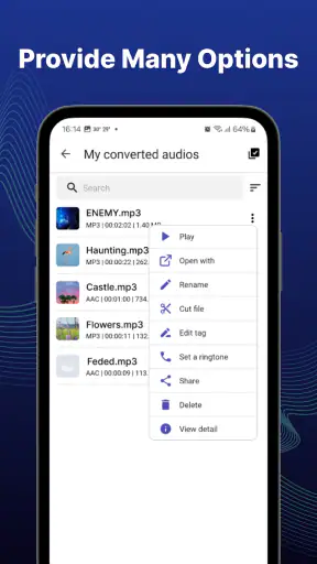 Convertisseur vidéo en MP3 screenshot