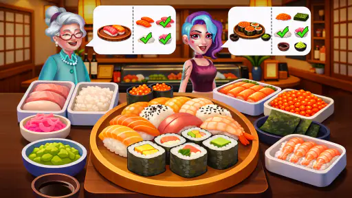 Cooking Japan: Jeu Cuisine screenshot
