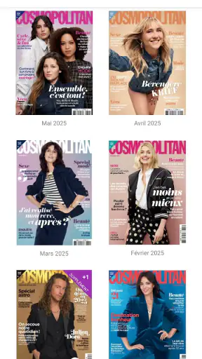 Cosmopolitan Magazine France screenshot