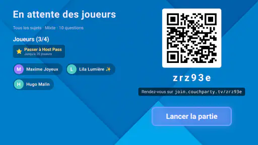 Couch Trivia Quiz de soirée screenshot