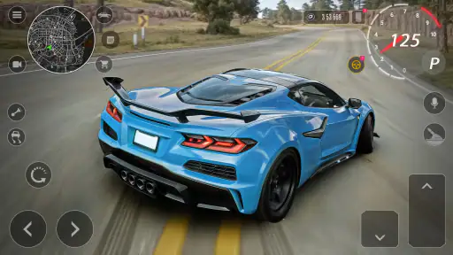 Course de dérive de voiture screenshot