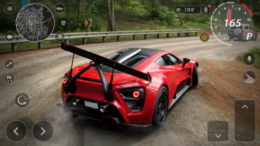 Course de dérive de voiture screenshot