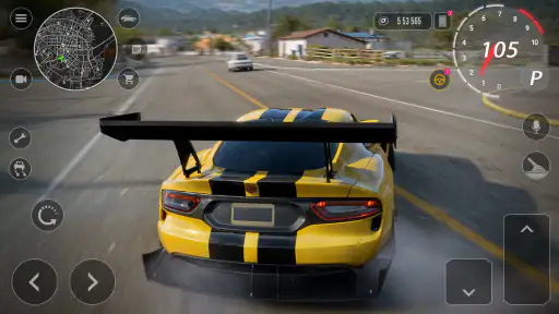 Course de dérive de voiture screenshot