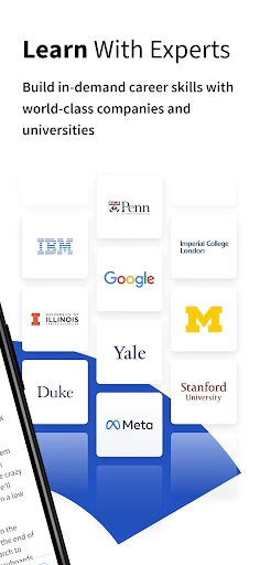 Coursera : carrière améliorée screenshot