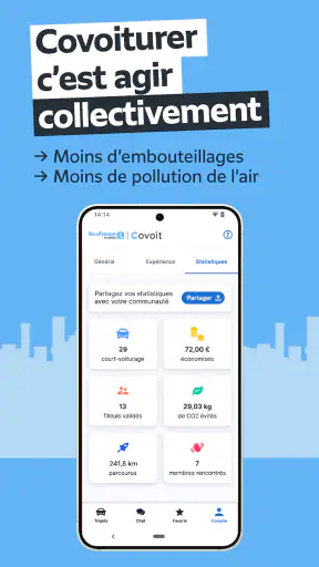Covoit IDFM screenshot