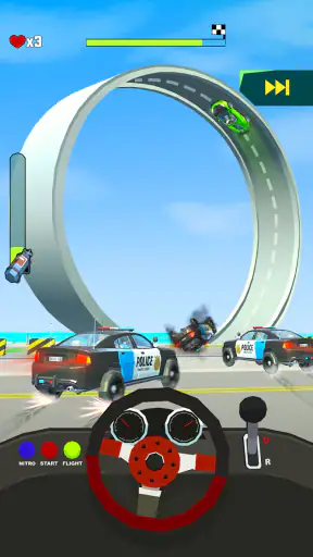 Crazy Rush 3D - Course Auto screenshot