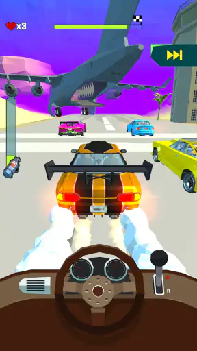 Crazy Rush 3D - Course Auto screenshot