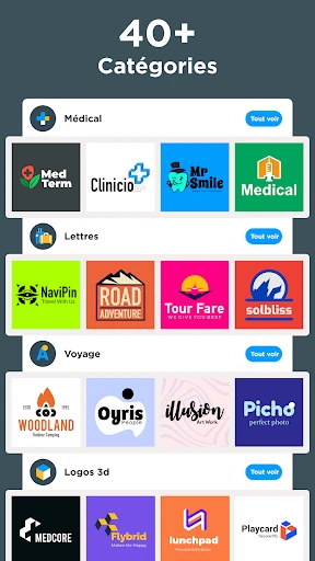 Créateur de logo : Creer logo screenshot
