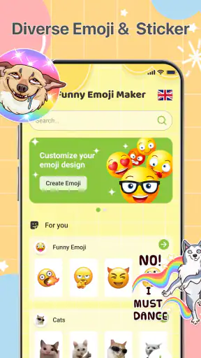 Créateur d'Emojis drôle screenshot