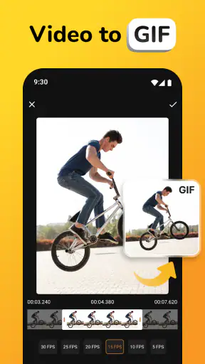 Créateur GIF et éditeur GIF screenshot