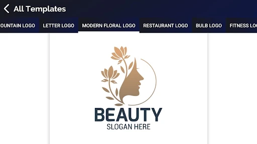 Création de logo - Créer logo screenshot