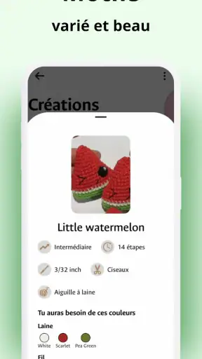 Crochet pas à pas en français screenshot