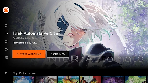 Crunchyroll screenshot