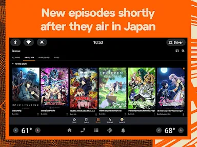 Crunchyroll screenshot