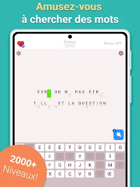 Cryptogram: Mots Croisés Logic screenshot