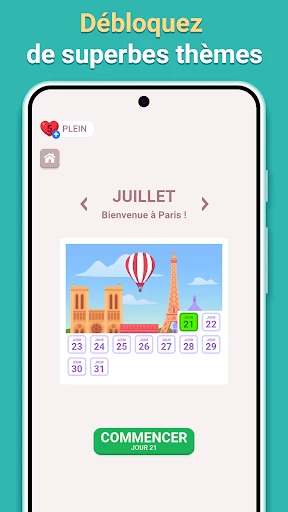 Cryptogram: Mots Croisés Logic screenshot