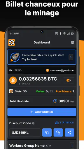 CryptoTab Farm: L'or Numérique screenshot