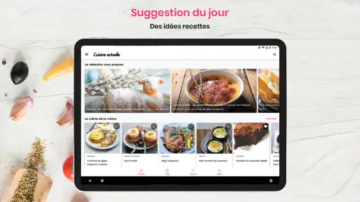 Cuisine Actuelle: idée recette screenshot