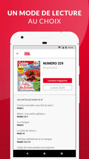 Cuisine actuelle le magazine screenshot