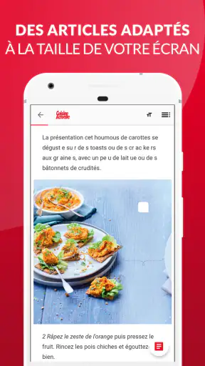 Cuisine actuelle le magazine screenshot