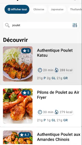 Cuisine Asiatique maison screenshot
