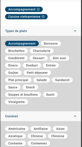 Cuisine Asiatique maison screenshot