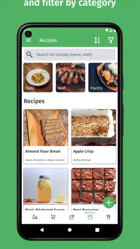 Cuisine: Inventaire & recettes screenshot
