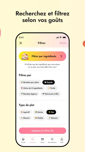 CuisineAZ : Recettes & Menus screenshot