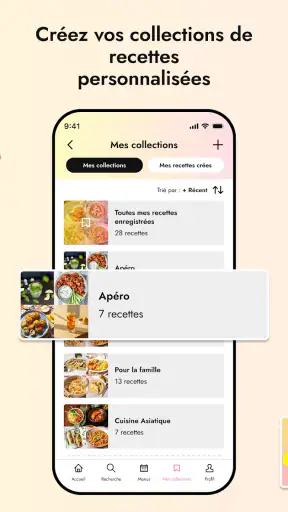 CuisineAZ : Recettes & Menus screenshot