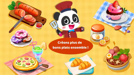 Cuisiner avec Bébé Panda screenshot