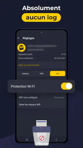 CyberGhost VPN : sécurité WiFI screenshot