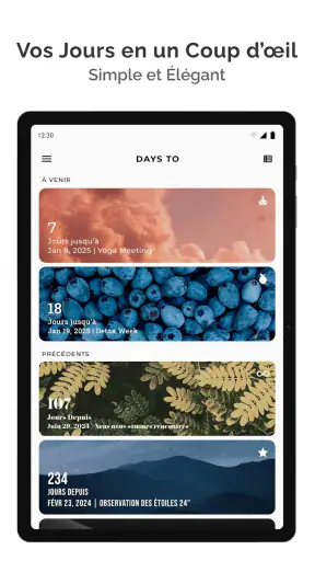 Days To | Compte à Rebours screenshot