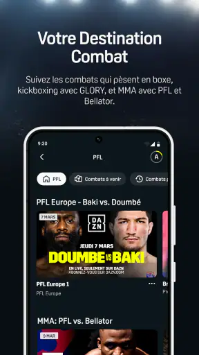 DAZN : Sports en Direct screenshot