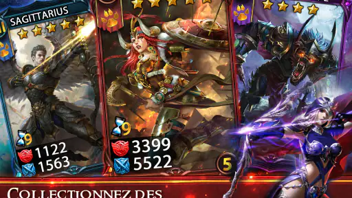 Deck Heroes: Duel des Ténèbres screenshot
