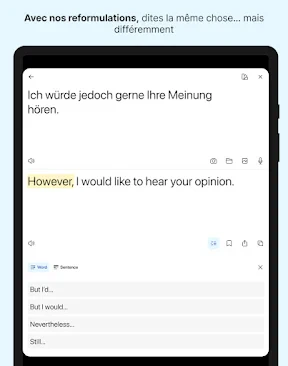 DeepL Traducteur screenshot