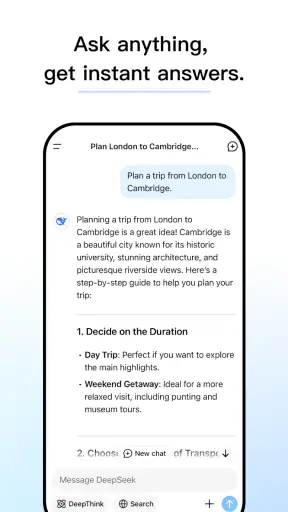 DeepSeek - Assistant IA screenshot