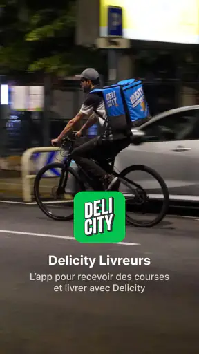 Delicity Livreurs screenshot