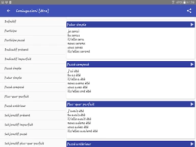 Dictionnaire Français screenshot