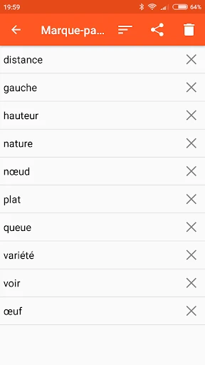 Dictionnaire Français screenshot