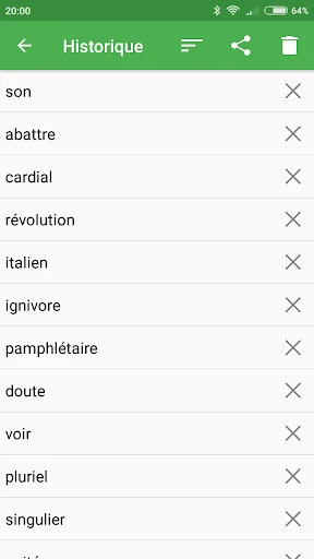 Dictionnaire Français screenshot
